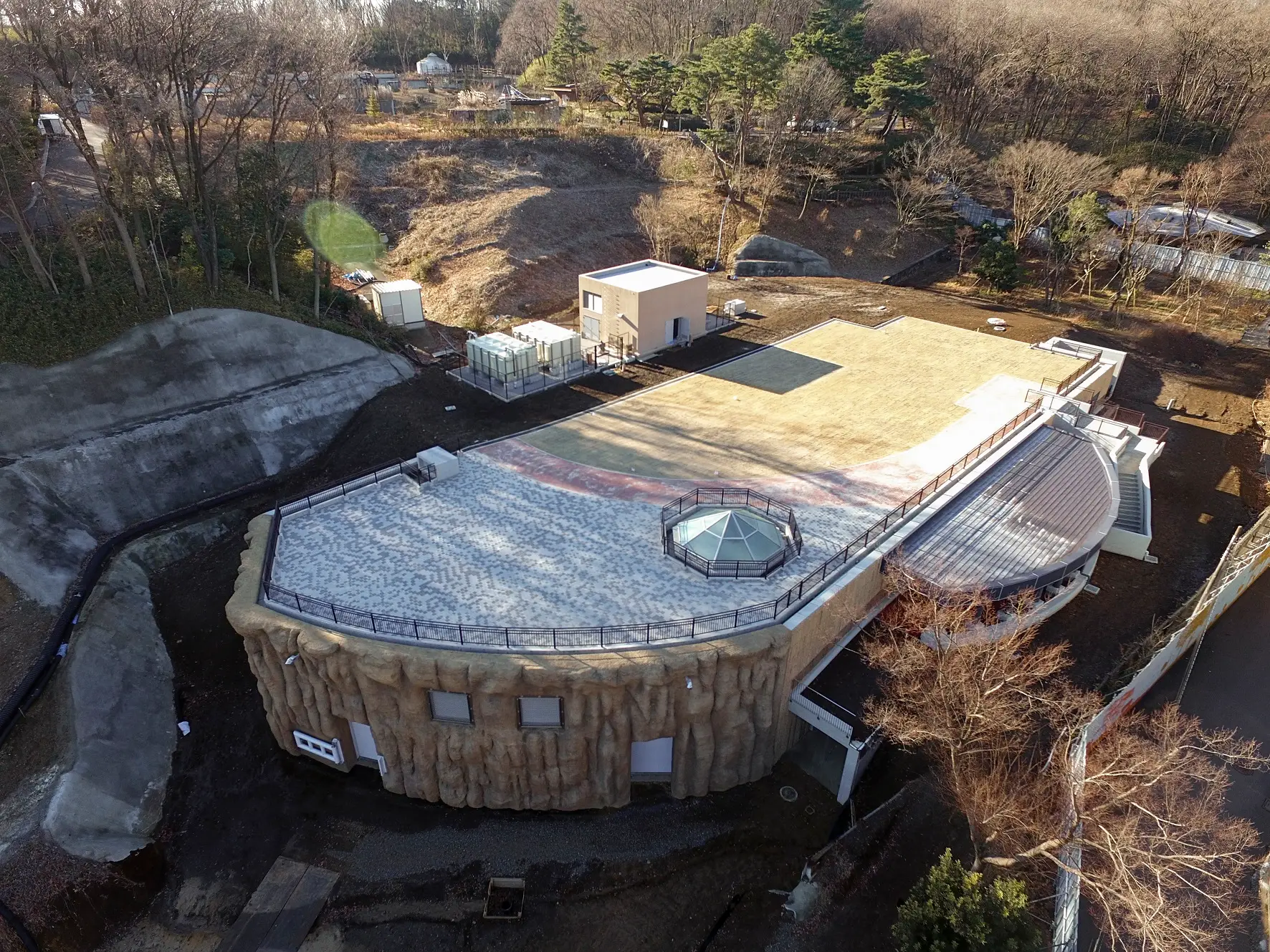 多摩動物園公園　アジアゾウ舎新築（建築工事）